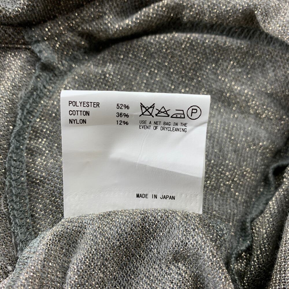 KOLOR Size S Silver & Grey Metallic Polyester Blend Jacket - Picture 5 of 6